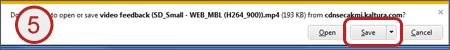 example screenshot showing step 5 above