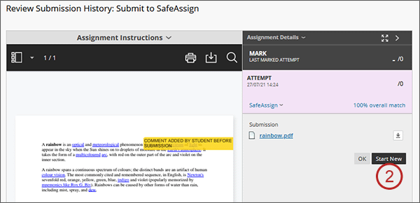 example screenshot of quick step 2 above
